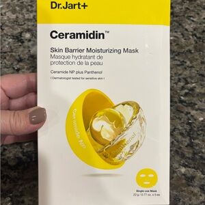 Dr.Jart+ Ceramidin Skin Barrier Mask - Vibrant Yellow